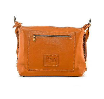 Oakley - Longhorn w/ Ostrich-Oakley-Western-Cowhide-Bags-Handmade-Products-Gifts-Dancing Cactus Designs
