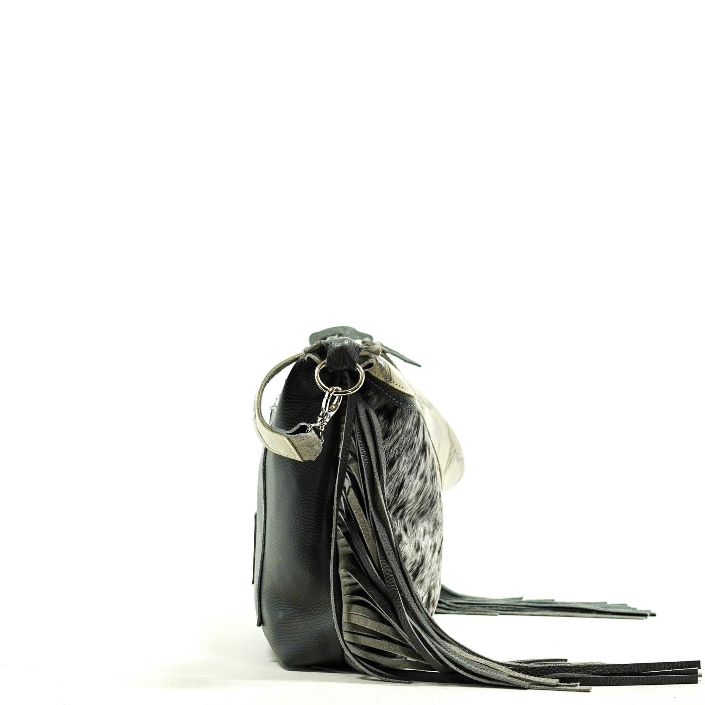 Oakley - Salt & Pepper w/ Ghost Skulls-Oakley-Western-Cowhide-Bags-Handmade-Products-Gifts-Dancing Cactus Designs