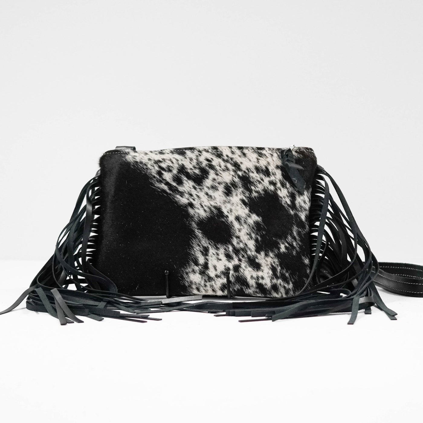 Patsy - Black & White w/ Blank Slate-Patsy-Western-Cowhide-Bags-Handmade-Products-Gifts-Dancing Cactus Designs