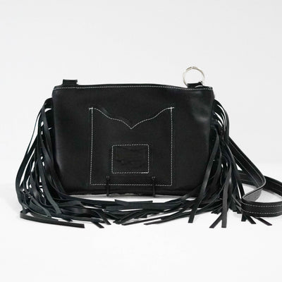 Patsy - Black & White w/ Blank Slate-Patsy-Western-Cowhide-Bags-Handmade-Products-Gifts-Dancing Cactus Designs