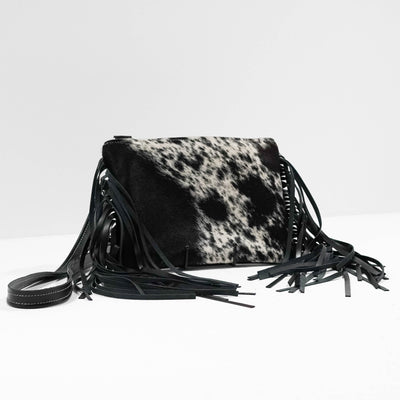 Patsy - Black & White w/ Blank Slate-Patsy-Western-Cowhide-Bags-Handmade-Products-Gifts-Dancing Cactus Designs
