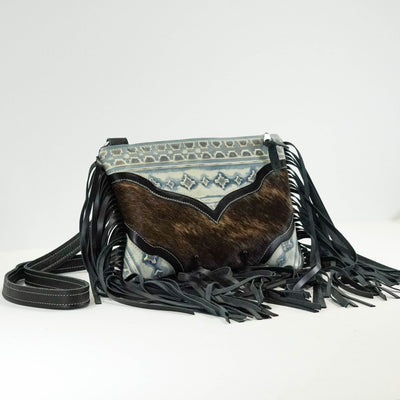 Patsy - Dark Brindle w/ Royston Navajo-Patsy-Western-Cowhide-Bags-Handmade-Products-Gifts-Dancing Cactus Designs