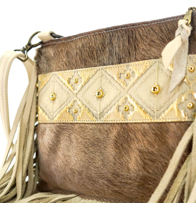Patsy - Light Brindle w/ Golden Hills Navajo-Patsy-Western-Cowhide-Bags-Handmade-Products-Gifts-Dancing Cactus Designs