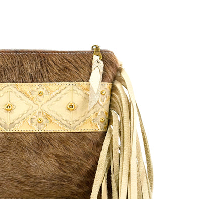 Patsy - Light Brindle w/ Golden Hills Navajo-Patsy-Western-Cowhide-Bags-Handmade-Products-Gifts-Dancing Cactus Designs