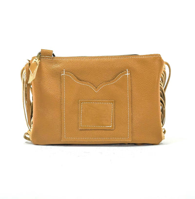 Patsy - Light Brindle w/ Ivory & Brown Dallas Tool-Patsy-Western-Cowhide-Bags-Handmade-Products-Gifts-Dancing Cactus Designs
