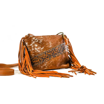 Patsy - Longhorn w/ Honey Tool-Patsy-Western-Cowhide-Bags-Handmade-Products-Gifts-Dancing Cactus Designs