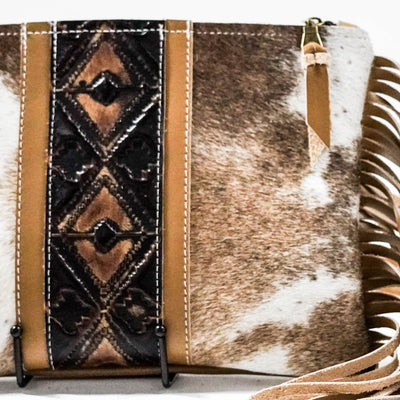 Patsy - Oil Spot w/ Cowboy Navajo-Patsy-Western-Cowhide-Bags-Handmade-Products-Gifts-Dancing Cactus Designs