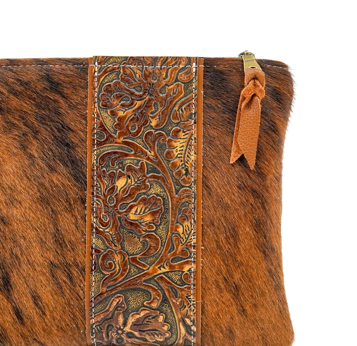 Patsy - Red Brindle w/ Wyoming Tool-Patsy-Western-Cowhide-Bags-Handmade-Products-Gifts-Dancing Cactus Designs