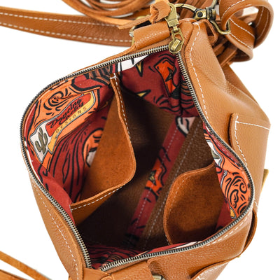 Patsy - Salt & Pepper w/ Embroidery-Patsy-Western-Cowhide-Bags-Handmade-Products-Gifts-Dancing Cactus Designs