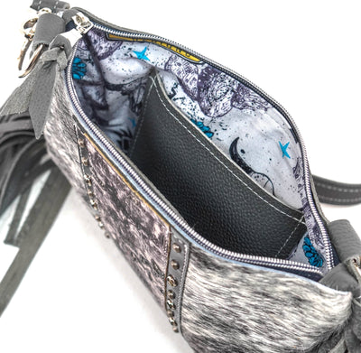 Patsy - Salt/Pepper w/ Smokeshow Driftwood-Patsy-Western-Cowhide-Bags-Handmade-Products-Gifts-Dancing Cactus Designs