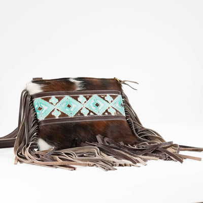 Patsy - Tricolor w/ Bora Bora Navajo-Patsy-Western-Cowhide-Bags-Handmade-Products-Gifts-Dancing Cactus Designs