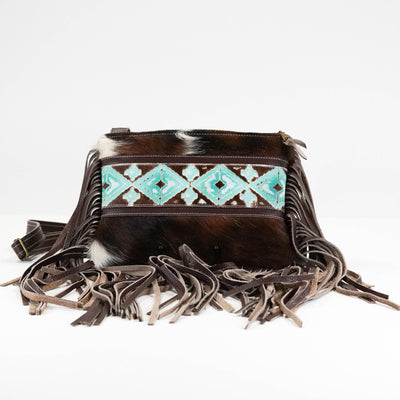 Patsy - Tricolor w/ Bora Bora Navajo-Patsy-Western-Cowhide-Bags-Handmade-Products-Gifts-Dancing Cactus Designs
