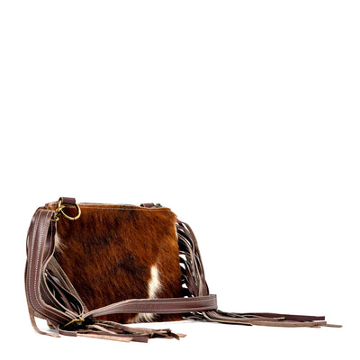 Patsy - Tricolor w/ Coffee Leather-Patsy-Western-Cowhide-Bags-Handmade-Products-Gifts-Dancing Cactus Designs