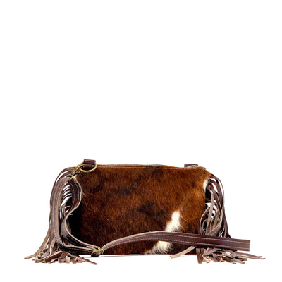 Patsy - Tricolor w/ Coffee Leather-Patsy-Western-Cowhide-Bags-Handmade-Products-Gifts-Dancing Cactus Designs