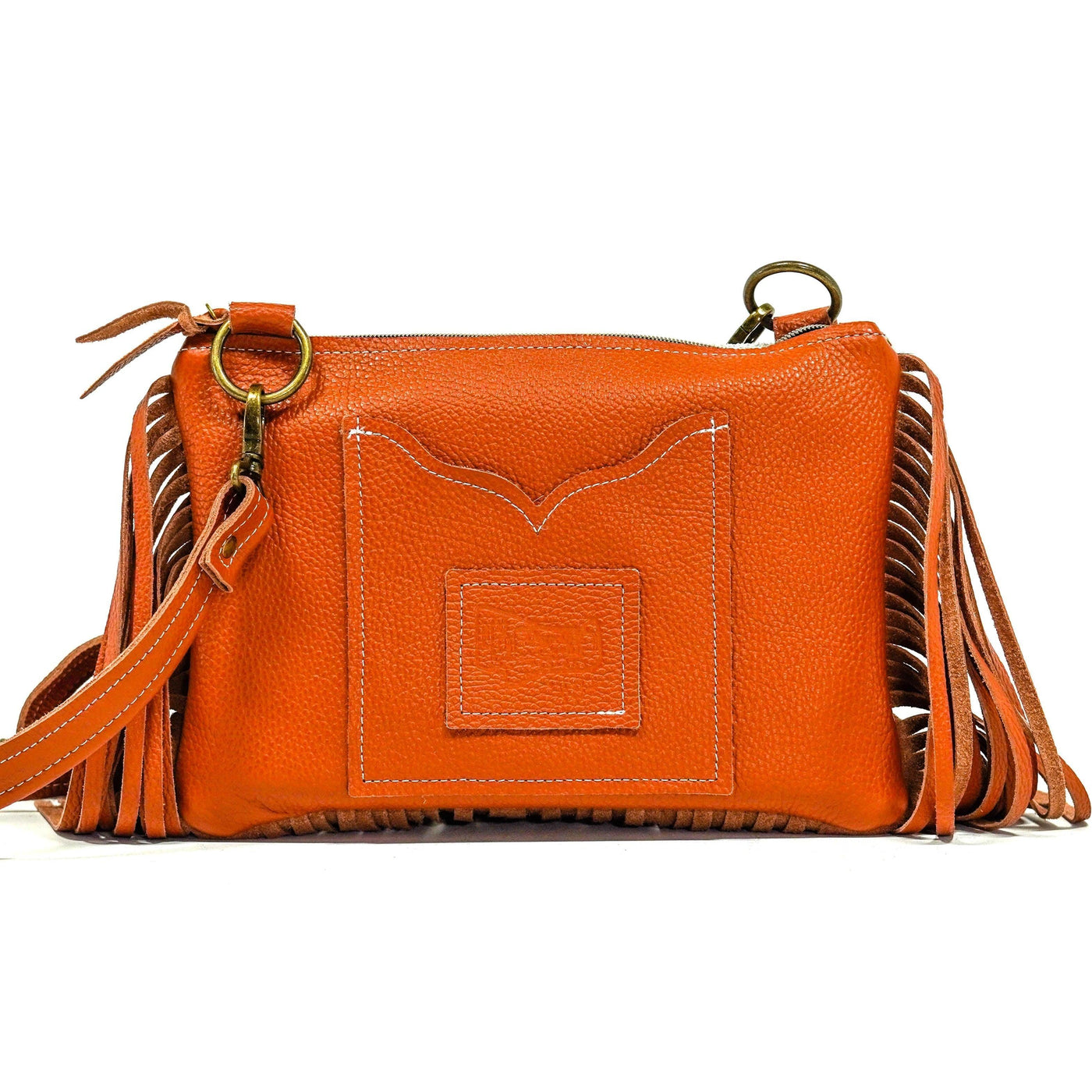Patsy - Tricolor w/ Engraving-Patsy-Western-Cowhide-Bags-Handmade-Products-Gifts-Dancing Cactus Designs