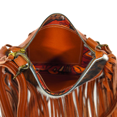 Patsy - Tricolor w/ Engraving-Patsy-Western-Cowhide-Bags-Handmade-Products-Gifts-Dancing Cactus Designs