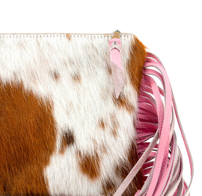 Patsy - Tricolor w/ No Embossed-Patsy-Western-Cowhide-Bags-Handmade-Products-Gifts-Dancing Cactus Designs