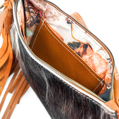 Patsy - Tricolor w/ No Embossed-Patsy-Western-Cowhide-Bags-Handmade-Products-Gifts-Dancing Cactus Designs
