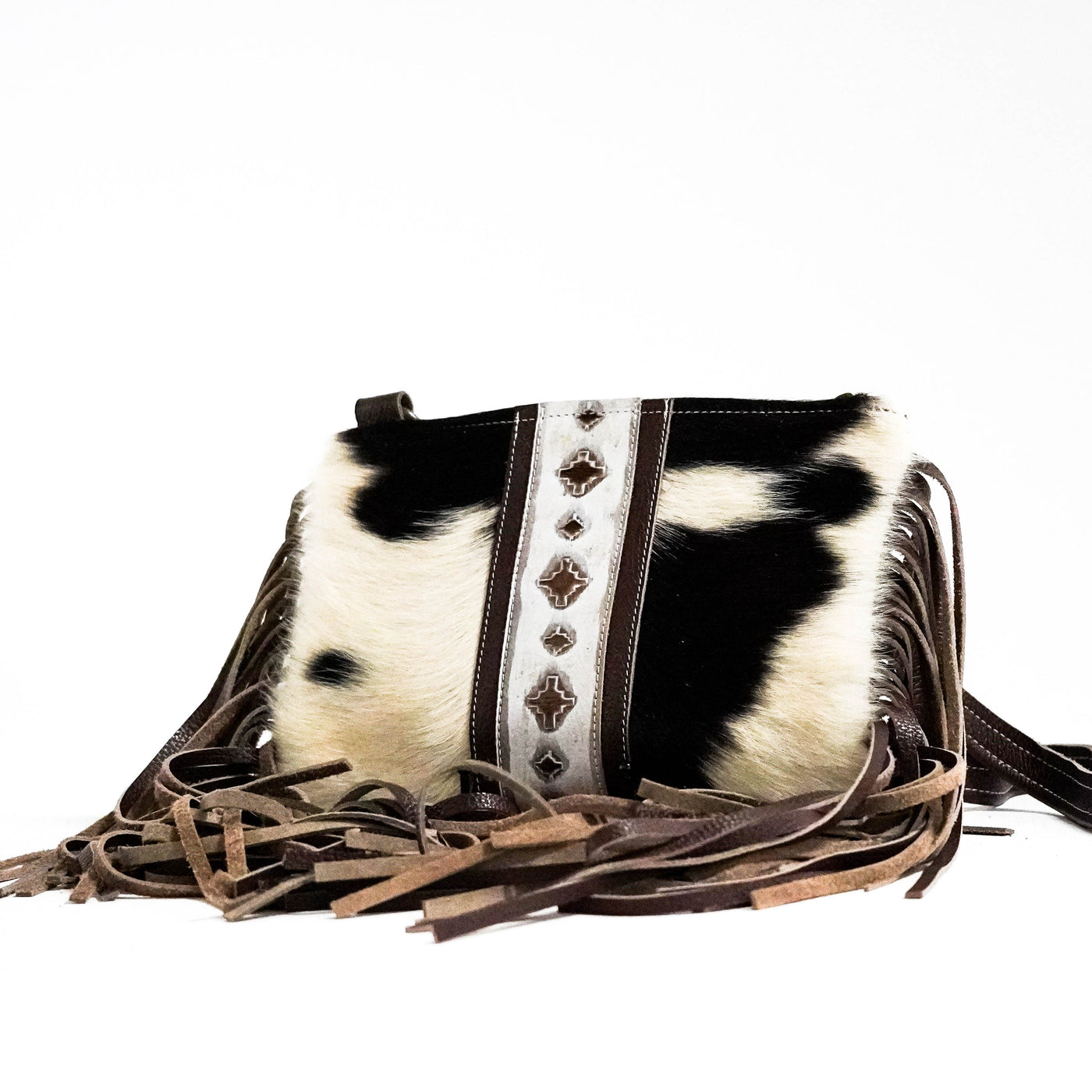 Patsy - Tricolor w/ Royston Navajo-Patsy-Western-Cowhide-Bags-Handmade-Products-Gifts-Dancing Cactus Designs