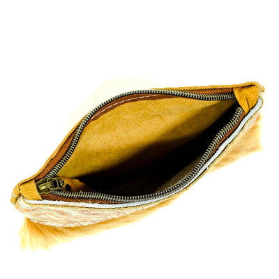 Purse Organizer - Highlander w/ Rosegold-Purse Organizer-Western-Cowhide-Bags-Handmade-Products-Gifts-Dancing Cactus Designs