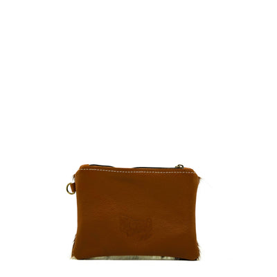 Purse Organizer - Tricolor w/ Ivory Croc-Purse Organizer-Western-Cowhide-Bags-Handmade-Products-Gifts-Dancing Cactus Designs