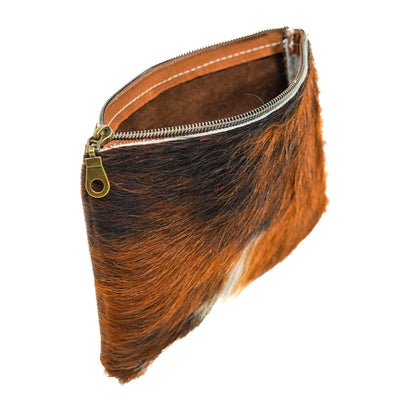 Purse Organizer - Tricolor w/ No Embossed-Purse Organizer-Western-Cowhide-Bags-Handmade-Products-Gifts-Dancing Cactus Designs