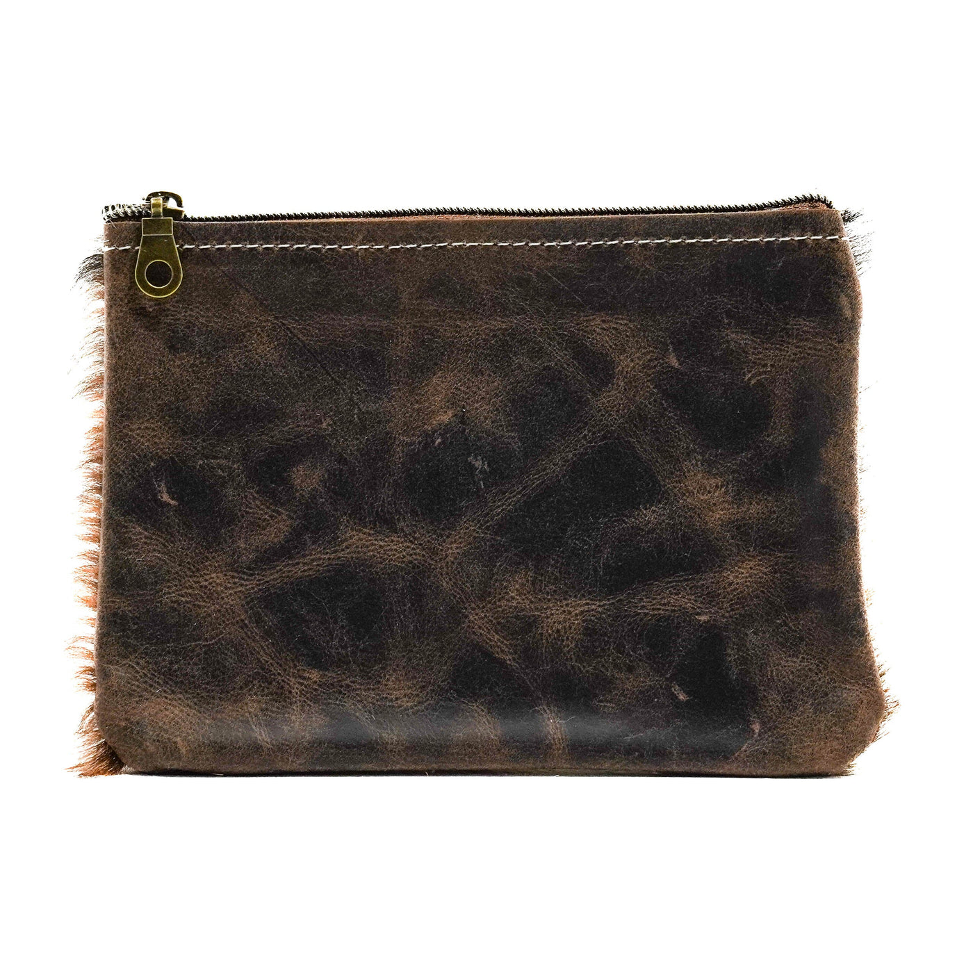 Purse Organizer - Tricolor w/ No Embossed-Purse Organizer-Western-Cowhide-Bags-Handmade-Products-Gifts-Dancing Cactus Designs
