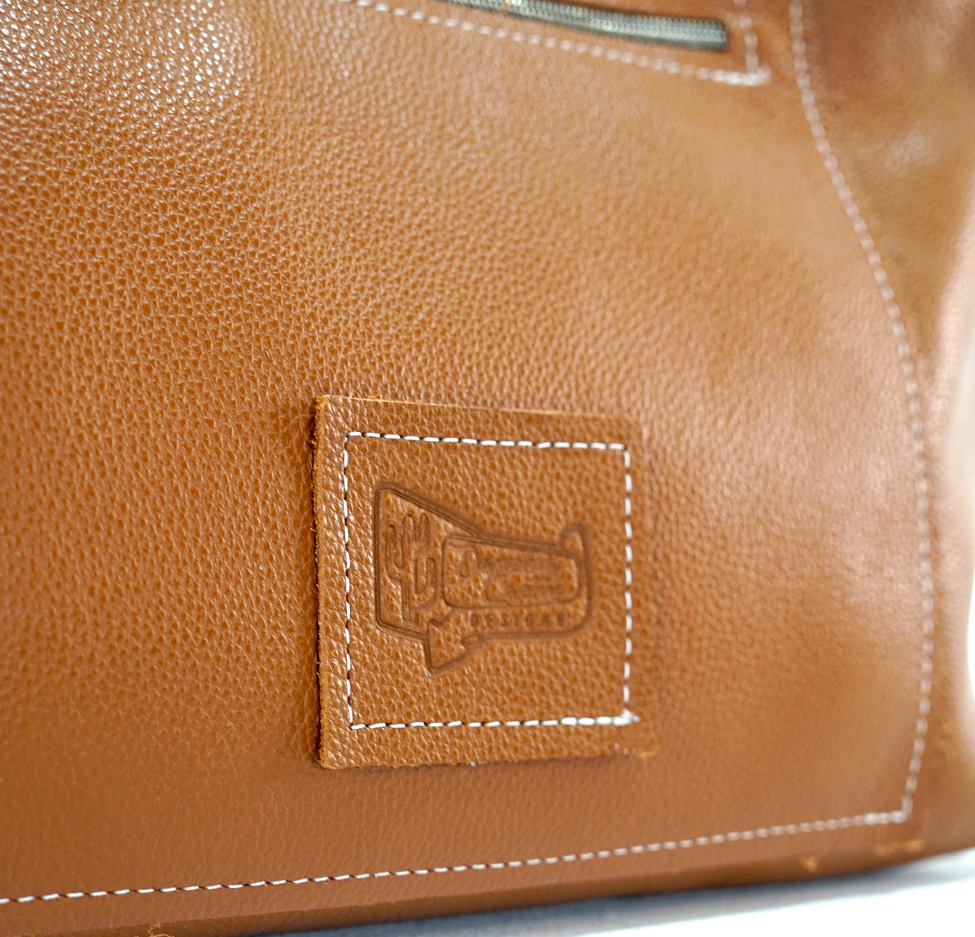 Reba - Brindle w/ Gold Ivory Tool-Reba-Western-Cowhide-Bags-Handmade-Products-Gifts-Dancing Cactus Designs