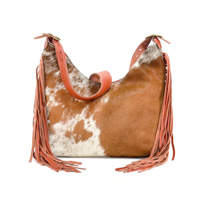 Reba - Longhorn w/ No Embossed-Reba-Western-Cowhide-Bags-Handmade-Products-Gifts-Dancing Cactus Designs