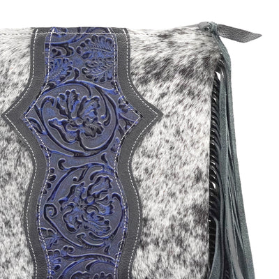Shania - Black & White w/ Midnight Tool-Shania-Western-Cowhide-Bags-Handmade-Products-Gifts-Dancing Cactus Designs