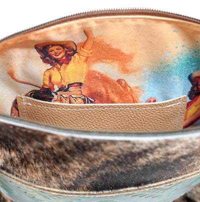 Shania - Brindle w/ Canyon Aztec-Shania-Western-Cowhide-Bags-Handmade-Products-Gifts-Dancing Cactus Designs
