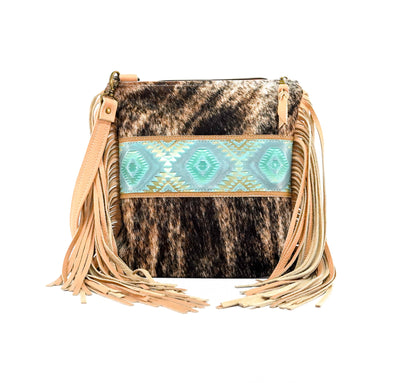 Shania - Brindle w/ Canyon Aztec-Shania-Western-Cowhide-Bags-Handmade-Products-Gifts-Dancing Cactus Designs