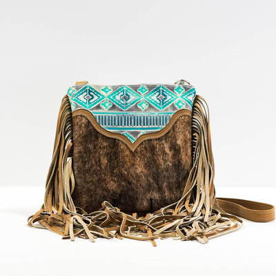 Shania - Brindle w/ Royston Navajo-Shania-Western-Cowhide-Bags-Handmade-Products-Gifts-Dancing Cactus Designs