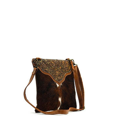Shania - Dapple w/ Wyoming Tool-Shania-Western-Cowhide-Bags-Handmade-Products-Gifts-Dancing Cactus Designs
