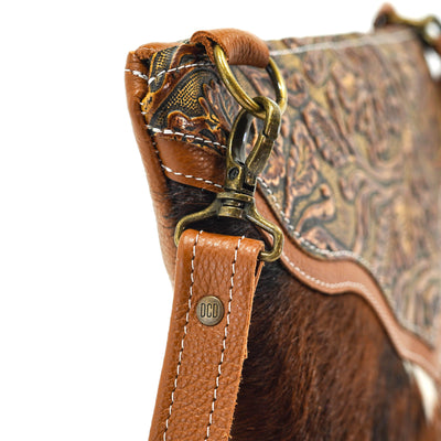 Shania - Dapple w/ Wyoming Tool-Shania-Western-Cowhide-Bags-Handmade-Products-Gifts-Dancing Cactus Designs