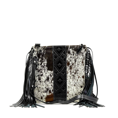 Shania - Exotic Brindle w/ Onyx Aztec-Shania-Western-Cowhide-Bags-Handmade-Products-Gifts-Dancing Cactus Designs