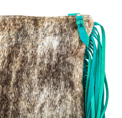 Shania - Light Brindle w/ No Embossed-Shania-Western-Cowhide-Bags-Handmade-Products-Gifts-Dancing Cactus Designs