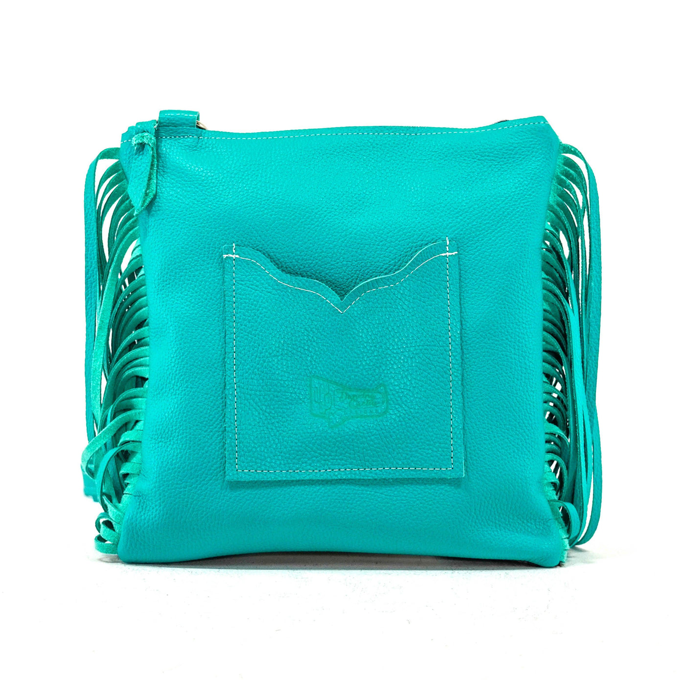 Shania - Light Brindle w/ No Embossed-Shania-Western-Cowhide-Bags-Handmade-Products-Gifts-Dancing Cactus Designs
