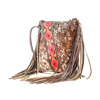 Shania - Longhorn w/ Santa Fe Navajo-Shania-Western-Cowhide-Bags-Handmade-Products-Gifts-Dancing Cactus Designs