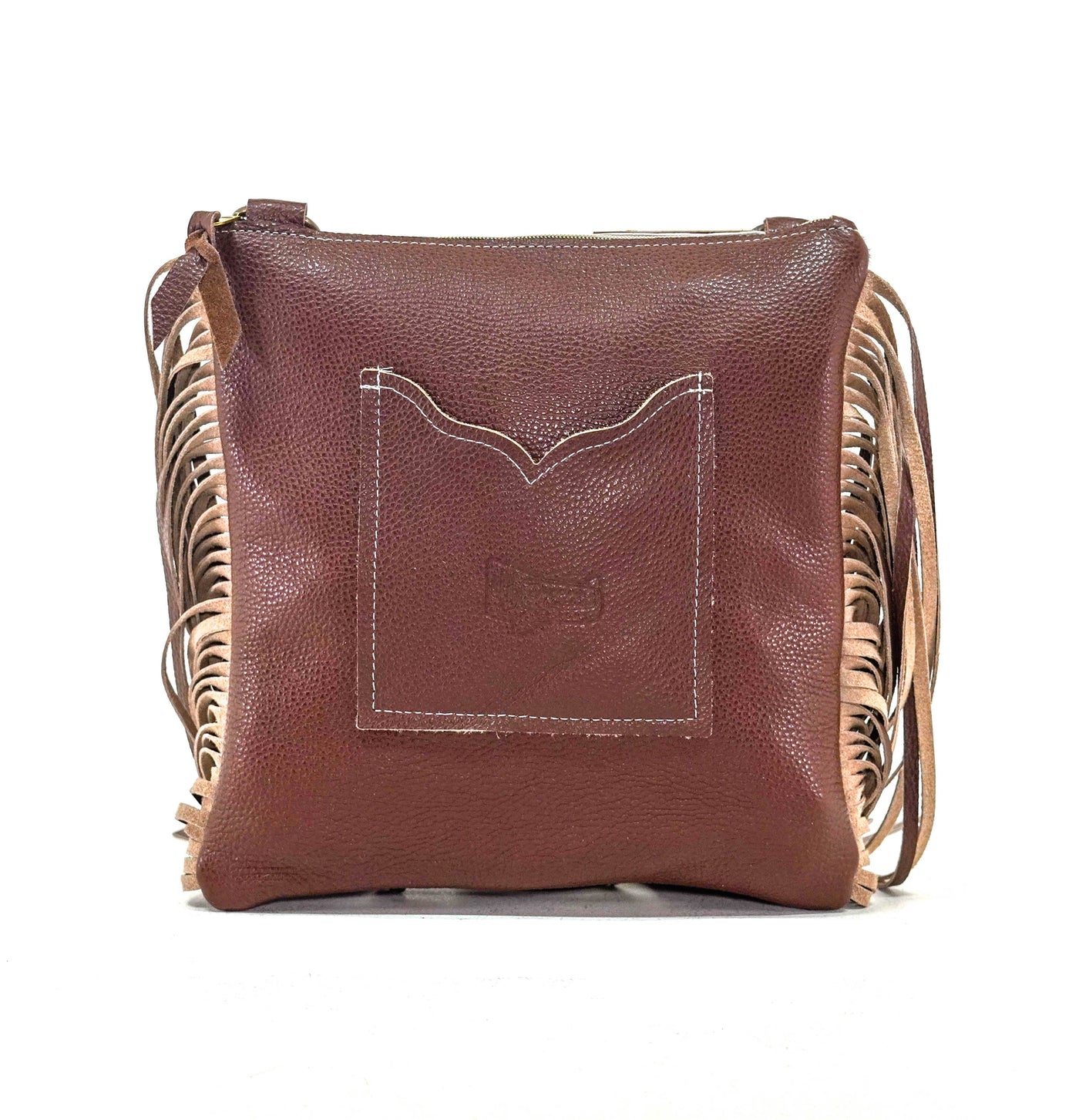 Shania - Longhorn w/ Santa Fe Navajo-Shania-Western-Cowhide-Bags-Handmade-Products-Gifts-Dancing Cactus Designs