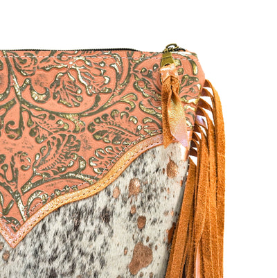 Shania - Rose Gold Acid w/ Grapefruit Tool-Shania-Western-Cowhide-Bags-Handmade-Products-Gifts-Dancing Cactus Designs