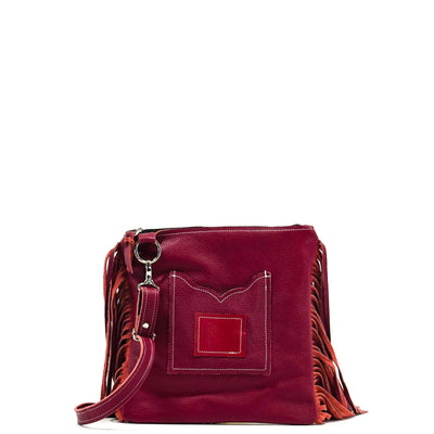 Shania - Salt & Pepper w/ No Embossed-Shania-Western-Cowhide-Bags-Handmade-Products-Gifts-Dancing Cactus Designs
