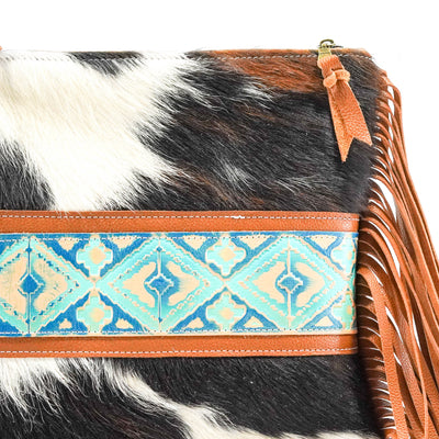 Shania - Tricolor w/ Margaritaville Navajo-Shania-Western-Cowhide-Bags-Handmade-Products-Gifts-Dancing Cactus Designs