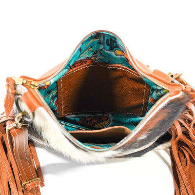 Shania - Tricolor w/ Margaritaville Navajo-Shania-Western-Cowhide-Bags-Handmade-Products-Gifts-Dancing Cactus Designs