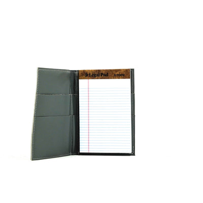 Small Notepad Cover - Black & White w/ No Embossed-Small Notepad Cover-Western-Cowhide-Bags-Handmade-Products-Gifts-Dancing Cactus Designs