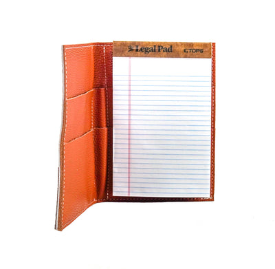 Small Notepad Cover - Brindle w/ Evergreen tool-Small Notepad Cover-Western-Cowhide-Bags-Handmade-Products-Gifts-Dancing Cactus Designs