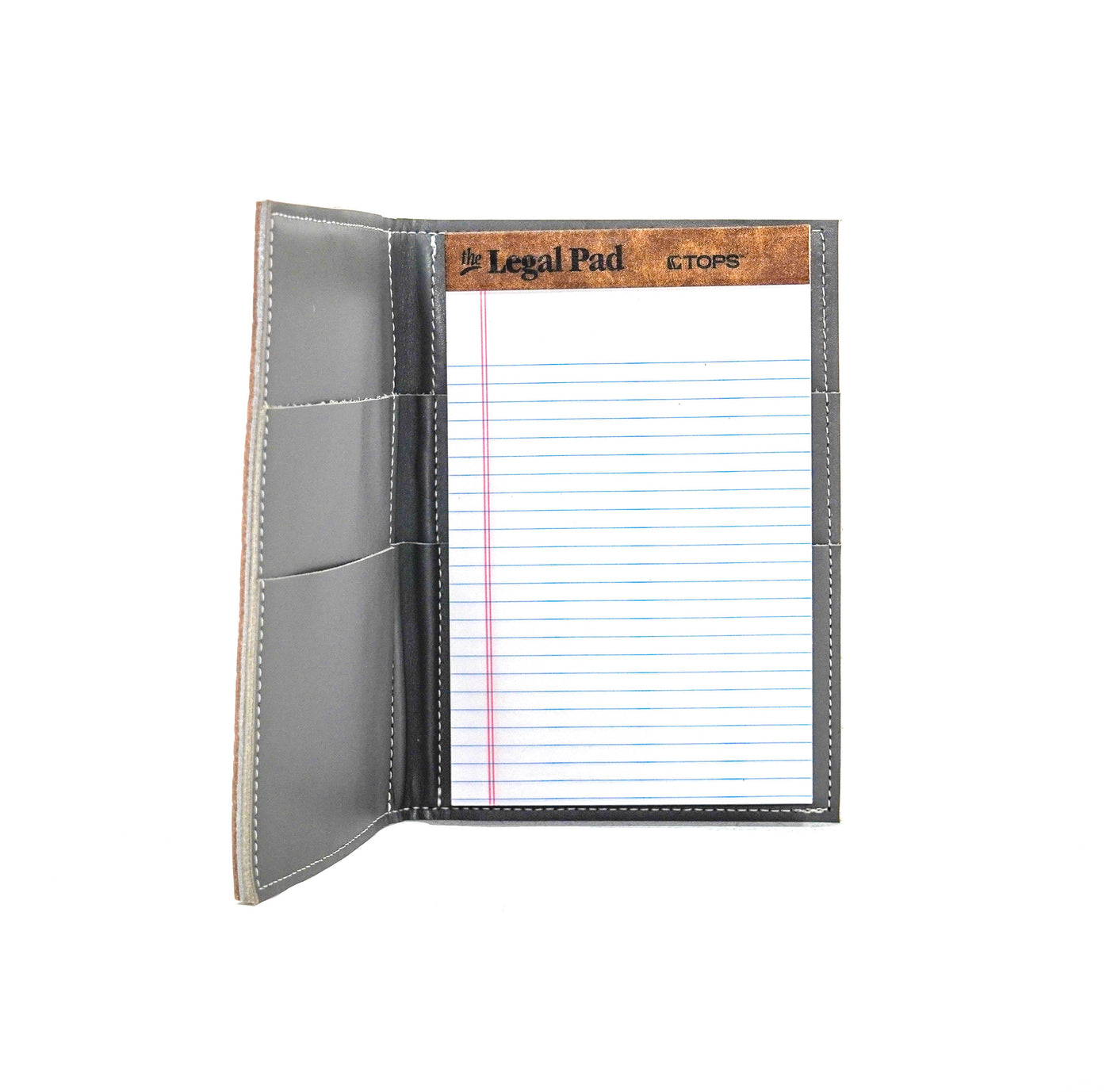 Small Notepad Cover - Longhorn w/ Lead Dallas Tool-Small Notepad Cover-Western-Cowhide-Bags-Handmade-Products-Gifts-Dancing Cactus Designs