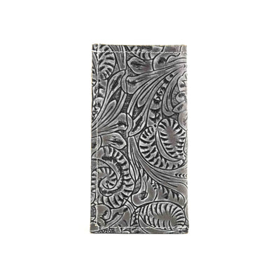 Sunglass Case - All Embossed w/ Lead Dallas Tool-Sunglass Case-Western-Cowhide-Bags-Handmade-Products-Gifts-Dancing Cactus Designs