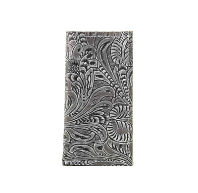 Sunglass Case - All Embossed w/ Lead Dallas Tool-Sunglass Case-Western-Cowhide-Bags-Handmade-Products-Gifts-Dancing Cactus Designs