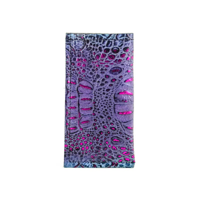 Sunglass Case - All Embossed w/ Rio Croc-Sunglass Case-Western-Cowhide-Bags-Handmade-Products-Gifts-Dancing Cactus Designs